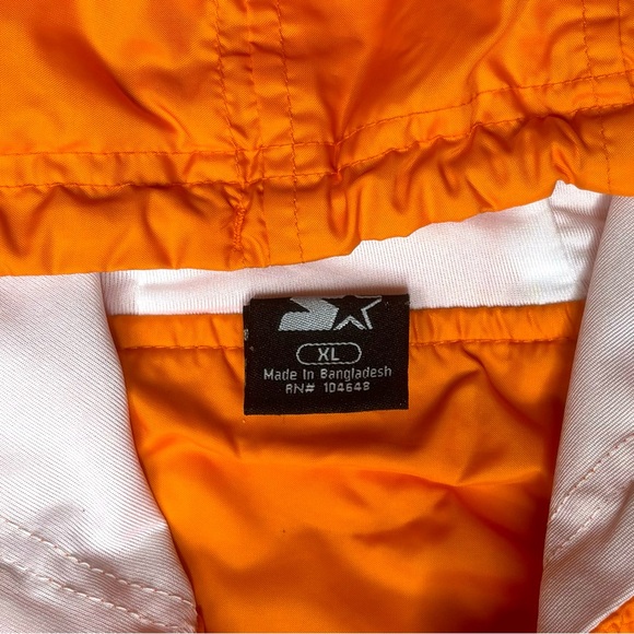 Starter University of Tennessee Volunteers Full Zip Windbreaker - Mens Size XL - Picture 6 of 9